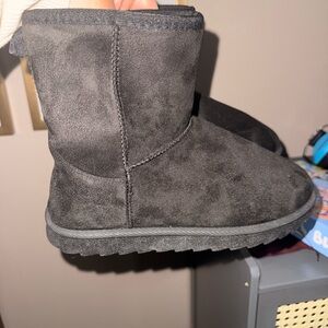 Black Suede Ankle Boots